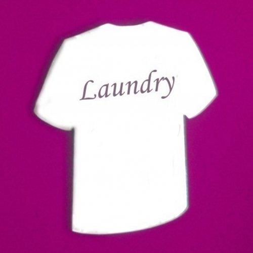Super Cool Creations Laundry Sign T-Shirt Mirrors - 60cm x 45cm