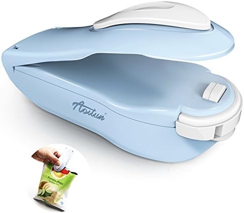 Bag Sealer Bags Heat Sealer for Plastic Food Potato Chip Bag, Mini Handheld Portable Resealer