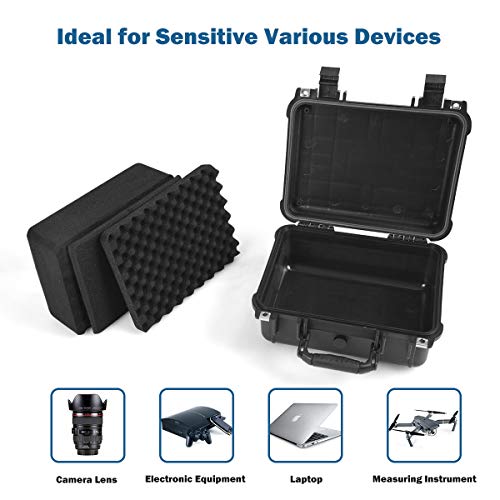 Goplus Weatherproof/Shockproof Hard Camera Case, Dustproof Camera Lens