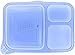 Ziploc Container, Divided Rectangle, 2-Count(Pack of 2)
