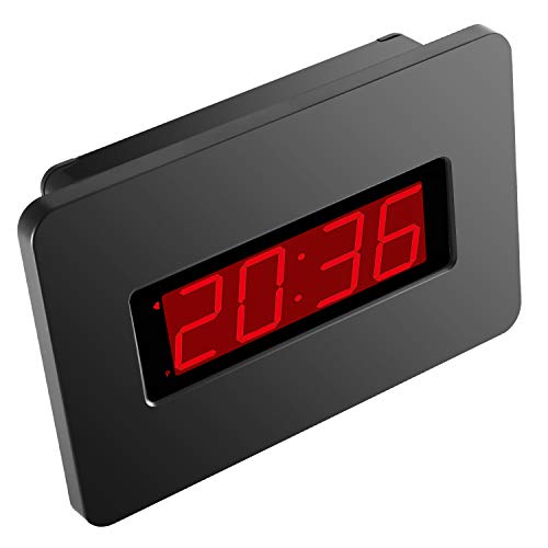 KWANWA Kawanwa Digital Wall Clock Large Display Battery Operated Alarm