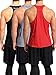 Neleus Men's 3 Pack Workout Tank Top Sleeveless Dri Fit Gym Shirt