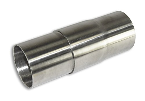 Stainless Headers Mfg. 2.25” (2 1/4") Stainless Slip Joint Exhaust Header Muffler Adaptor - American Made