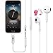 iPhone Headphone Adapter, Compatible with iPhone 7/7Plus /8/8Plus /X/Xs/Xs Max/XR Adapter Headphone Jack, 3.5 mm Headphone Adapter Jack Compatible with iOS 11/12 (1 Pack-White)thumb 2