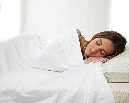 Hotel Comfort 100% Bamboo Luxurious Sheet Set 18 Inch Deep Pockets, Wrinkle &amp; Fade Resistant, Hypoallergenic Organic Natural Sheet, Flat sheet, Fitted Sheet, Pillow cases (White, Twin)