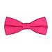 Men's Classic Pre-Tied Formal Tuxedo Bow Tie - S.H Churchill (Hot Pink)