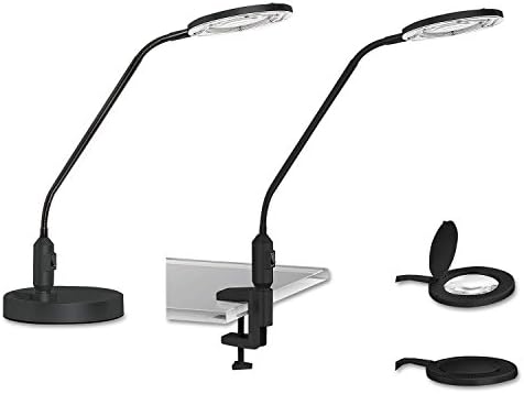 Product of Alera 19" LED Versatile Magnifier Lamp, Black - [Bulk Savings]