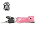 3 Pack POLICE MAGNUM Mace PEPPER SPRAY .50oz with PINK Keychain Keyring Holster Self Defense
