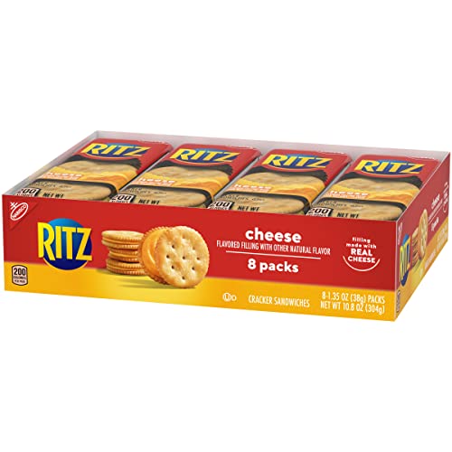 NABISCO RITZ CRACKER SANDWICHES, CHEESE, 10.8 OZ