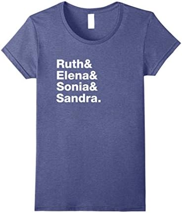 Womens RBG Women Supreme Court Dissent Feminist Political T Shirt Medium Heather Blue