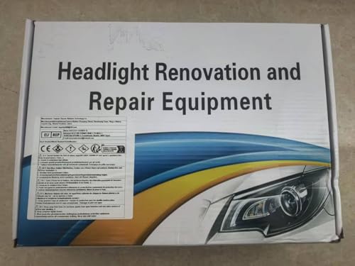 TMoriais Kit Profesional para la restauración de faros, Renovación Kit for Matte Car Headlights – Renovation and Polishing Headlights Easy and Fast – Complete Kit for a Perfect and Long-Lasting