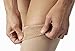 Jobst Relief 30-40 Thigh High Open Toe Beige Stockings with Silicone Band, Medium
