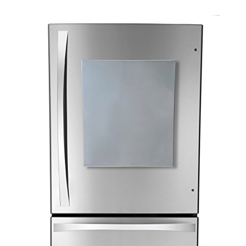 Board with Suction Cups for Stainless Steel Refrigerators