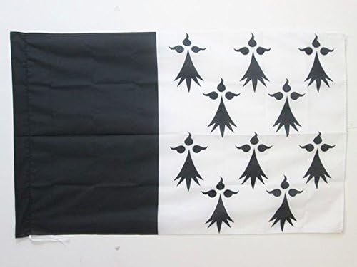 AZ FLAG, Pays rennais Flag, 2x3 Ft, Bro Roazhon Banner with Sleeve, 100% Polyester, Fade Resistant, Vivid Colors