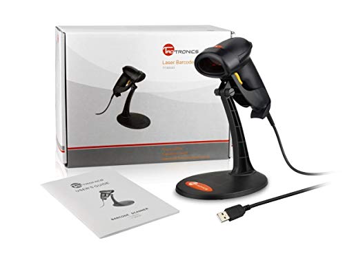 image for TaoTronics USB Barcode Scanner, Handheld Wired Bar Code 1D Laser Scann