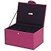 WOLF 317797 Stackables Series Small Deep Tray, Fuchsia