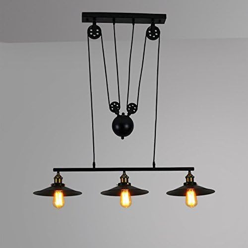 Buyee® Retractable Hanging Light Vintage Loft Industrial Pendant Lights