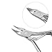 Cuticle Nippers,Vizmy Durable Cuticle Remover and Cutter Set- Cuticle Clippers + Ingrown Toenail Lifter + Nail File - Professional Grade Stainless Steel Manicure and Pedicure Tool