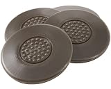 SoftTouch Self-Stick Heavy Duty Non-Slip Surface Grip Pads - (4 pieces), 2-1/2" Round - Black