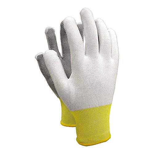 Reis Rtena_Wb10 Lot de 12 gants de protection Blanc/noir Taille 10