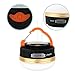 HiHiLL Camping Lights with USB Output, 200 Lumens, Rechargeable, Waterproof, 3W, 3 Modes, Magnetic Hanging Warm White Lantern Lights