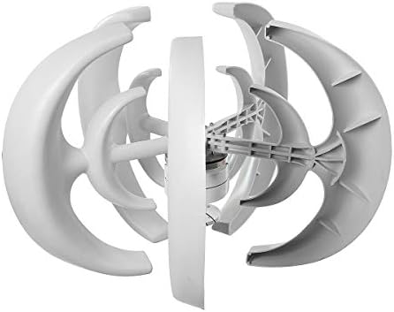 Raenhero Maximum 800W AC 12V 24V Wind Turbine Flashlight 5 Blade Motor Kit Vertical Shaft for Household Mixed Street Lights