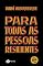 Livro Para todas as pessoas resilientes