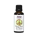 Now Essential Oils, Peace, Love and Flowers, Sweet Floral Aromatherapy Scent, Blend of Pure Essential Oils, Vegan, 1-Ounce