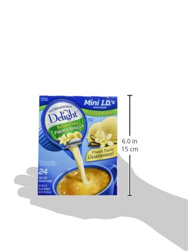 International Delight, Sugar Free, French Vanilla Non Dairy Creamer, 24 Count Creamer Singles (Pack of 3) - Thumbnail 5