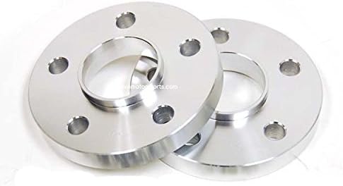 AVN Motorsports (Set of 2) Hubcentric Wheel Spacers | 5x112 Bolt Pattern | 66.6mm 66.56mm Center Bore | (12mm Thick)