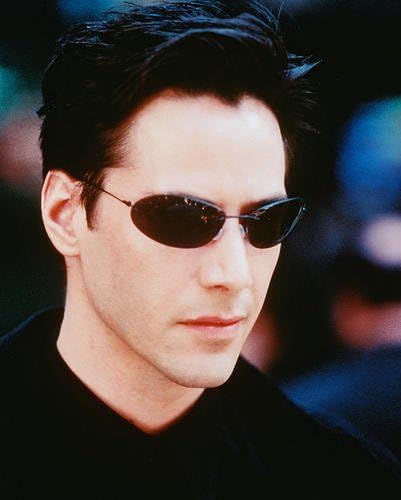 the matrix keanu reeves sunglasses