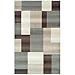 Superior Mid-Century Modern Geometric Design Area Rug, with Jute Backing, Perfect Hardwood, Tile, or Carpet Cover, Ideal for Bedroom, Kitchen, Living Room, Entryway, or Office, 8' x 10', Grey Brown