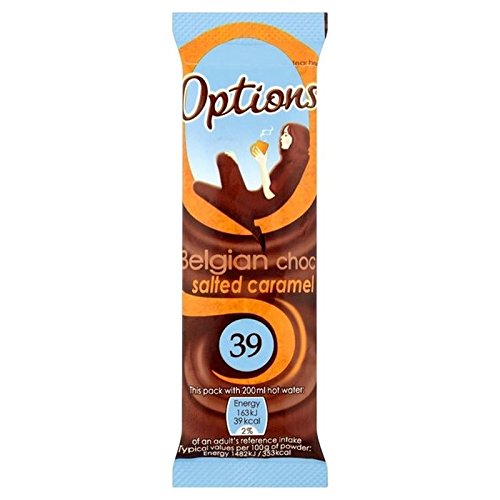 Options Salted Caramel Hot Chocolate Sachet 11g - Pack of 6
