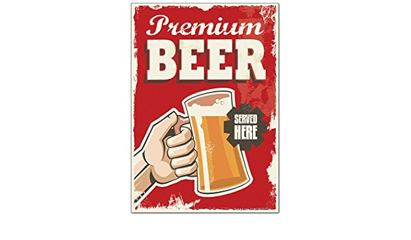 Iman Nevera Cerveza Retro Cerveza Premium Diversión Sala De ...