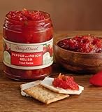 Harry & David Pepper and Onion Relish *Sweet Recipe* (10 oz Jar)