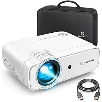 VANKYO Leisure 430 Mini Movie Projector, 3800 Lux Video Projector with 50,000 Hours LED Lamp Life, 236