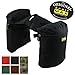 TrailMax Large Horn Saddle Bags; Horn Saddle Bags for Horses; Trail Riding Saddle Bags for Western & Endurance Saddles; Double-Stitched, 600-Denier Poly Saddle Bags; Black