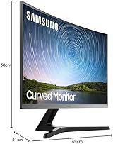 Samsung LC27R500FHRXEN 27" Full HD 1920x1080 4ms Monitor Black view 10