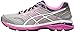 ASICS Women's Gt-2000 5 Running Shoe, Mid Grey/White/Pink Glow, 8 D US