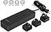 PowerBear International Travel Adapter Power Strip with 2 AC Outlets & 4 USB Ports