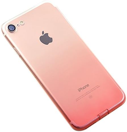 Di feihuang iphone7 (4.7 inches) shell ultra-thin gradient protection silicone soft shell (Gradient pink)