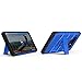 Zizo 1BOLT-SAMGN9-BLBK Bolt Cover Kickstand and Holster Case with Glass Screen Protector for Samsung Galaxy Note 9 - Blue/Black