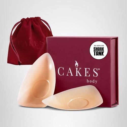 CAKES Body® Sticky Triangle Nipple Covers for Women - The Viral Sticky Boobs With an Adhesive-free nip nook™