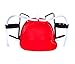 Fun Guzzler Party Hat - Beer and Soda Helmet, Gags Cap Red