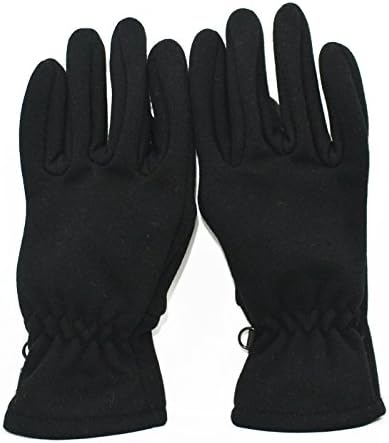 Mens spandex glove with vegan leather plam patch (L/XL)