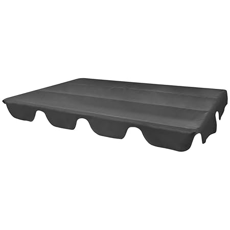 Tidyard Sonnendach für Hollywoodschaukel, Ersatzdach für Gartenschaukel Flachdach Schaukeldach Polyester Gartenschaukel Schau