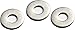 VNDEFUL 100Pcs Alloy Metal Steel Round Flat Washer for Bolt Screw M6x18