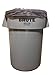 Super Value Heavy Duty Contractor Trash Bag, Extra Thick and Puncture Resistant, Black, 3 Mil, 20 Bags, 42 Gallon,