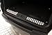 Stainless Steel Black Rear Bumper Scuff Sill Plate Trim For Land Rover Range Rover Sport 2014-2017