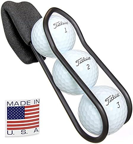 Golf Ball Holder – Pro with Quick-Draw Release (Black) Golf Ball Holder – Pro with Quick-Draw Release (Black)